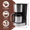 Filterkaffeemaschine BOMANN KA6066CB 1,2 l Wassertank, 10 Tassen, schwarz & Edelstahl