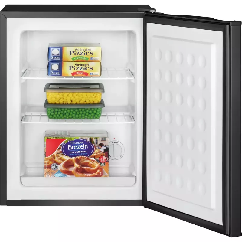 Gefrierschrank BOMANN GB 7236, 42 l, schwarz, manuelle Abtauung, ≤ -18 °C, stufenlose Regelung