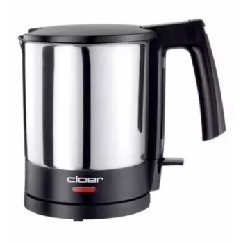 Elektrischer Wasserkocher Cloer 4710 1,5 l 1800 W Schwarz Edelstahl