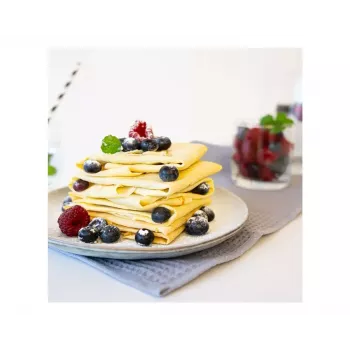 Cloer 6630 Crêpes-Maker 2 Crêpes Schwarz Edelstahl 30 cm