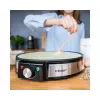 Cloer 6630 Crêpes-Maker 2 Crêpes Schwarz Edelstahl 30 cm