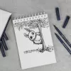 Fineliner Schneider Schreibgeräte Pictus Schwarz Blau Grün Rot 5 Stück
