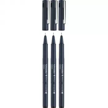 Fineliner Schneider Pictus Schwarz 3 Stück