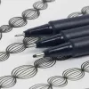 Fineliner Schneider Schreibgeräte Pictus Schwarz 8 Stück