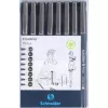 Fineliner Schneider Schreibgeräte Pictus Schwarz 8 Stück