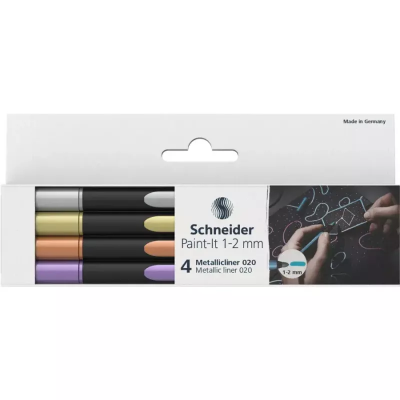 Paint Marker Schneider Schreibgeräte ML02011501 Copper Gold Silver Violet