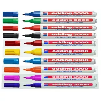 Permanentmarker Edding 3000 10 Stück