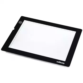 Einzelbilderrahmen Reflecta LED Light Pad A5 Super schlank Schwarz 19x14 cm