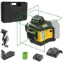Multilinien-Lasernivelliergerät STABILA LAX 600 G 12‑V-System, selbstnivellierend, 7‑teiliges Set, max. Reichweite 40 m