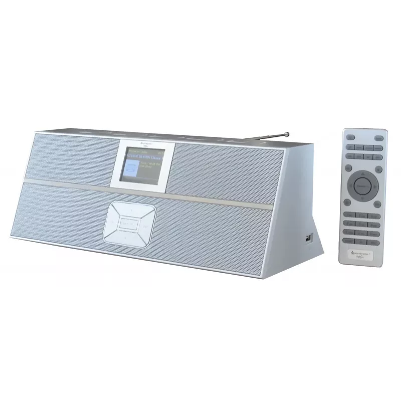 Internetradio Soundmaster IR3300SI — Digitaltuner, DAB+ & FM, 20 W RMS, TFT-Multicolor-Display, USB-A, grau