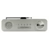 Persönliches Radio Soundmaster DAB700WE – Analog & Digital (DAB+, FM), 12 W RMS, LCD 2,9 Zoll, MicroSD, Silber/Weiß