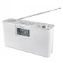 Persönliches Radio Soundmaster DAB700WE – Analog & Digital (DAB+, FM), 12 W RMS, LCD 2,9 Zoll, MicroSD, Silber/Weiß