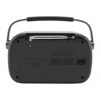 Tragbares Radio Soundmaster DAB280 — DAB+, UKW, Analog & Digital, 1,2 W, Schwarz, Netz-/Batteriebetrieb