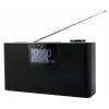 Personalradio Soundmaster DAB700SW — Analoger & digitaler Tuner, DAB+ / FM, 12 W, 2,9 Zoll LCD, MicroSD, Schwarz
