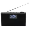 Personalradio Soundmaster DAB700SW — Analoger & digitaler Tuner, DAB+ / FM, 12 W, 2,9 Zoll LCD, MicroSD, Schwarz