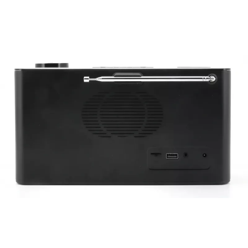 Personalradio Soundmaster DAB700SW — Analoger & digitaler Tuner, DAB+ / FM, 12 W, 2,9 Zoll LCD, MicroSD, Schwarz