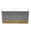 Uhrenradio Soundmaster UR630WE – FM/PLL/UKW, 6 W RMS, grau/weiß, AC- und AAA-batteriebetrieben