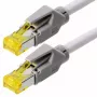 Netzwerkkabel Helos 151871 0,3m Cat6a S/FTP Grau