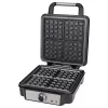 Waffeleisen ProfiCook PC-WA 1241 4 Waffeln 1200 W Schwarz Edelstahl