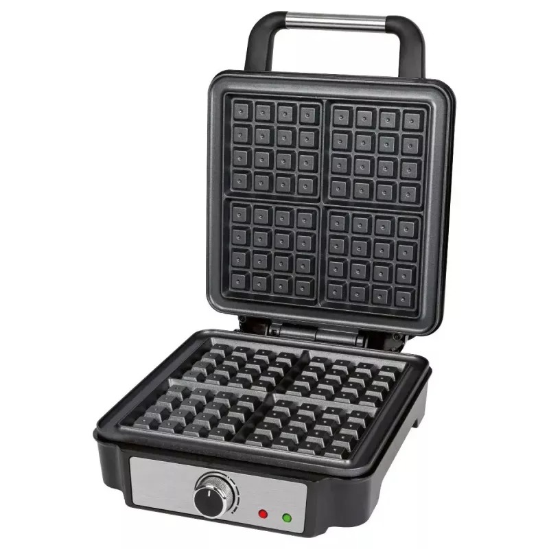 Waffeleisen ProfiCook PC-WA 1241 4 Waffeln 1200 W Schwarz Edelstahl