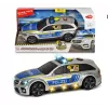 Car Dickie Toys Mercedes Benz E43 AMG Police Schwarz Blau Silber Gelb