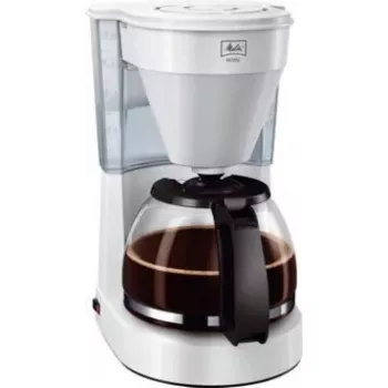 Tropfkaffeemaschine MELITTA 1023-01 — vollautomatisch, Kaffeepulver, 10‑Tassen‑Kanne, 1050 W, weiß