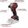 Akku-Schlagschrauber EINHELL TP-CI 18/250-C Li BL, 18 V, bürstenlos – Gehäuse (ohne Akku/Ladegerät)