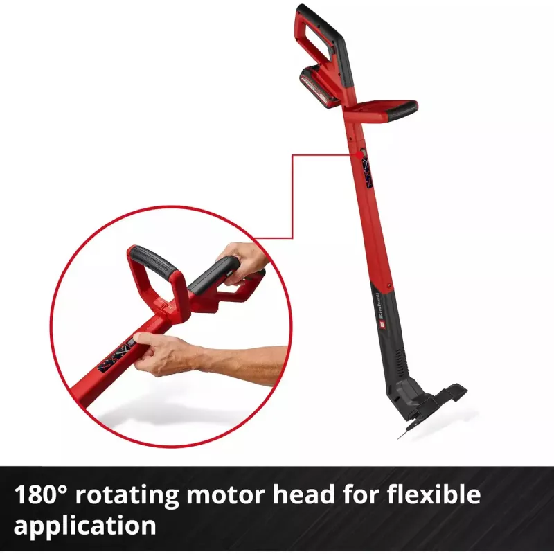 Akku-Rasentrimmer EINHELL Power X-Change GC-CT 18/2411 Li P-Solo, 18 V, rot/schwarz (Akku und Ladegerät nicht enthalten)