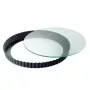 Kuchenring Kaiser 23.0062.2040 Rund Schwarz 28 cm