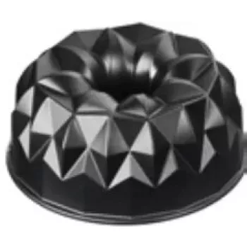 Kuchenform Kaiser 2300646794 Rund Geriffelte Oberfläche 25,5x25,5x11,5 mm