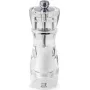 Salzmühle PEUGEOT VITTEL Acryl klar 16 cm, manuelle Mühle für den Tischgebrauch