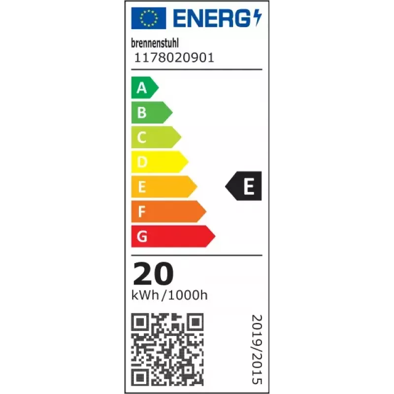 Flutlicht Brennenstuhl 1178020901 20W LED Grau IP44 PIR-Sensor