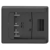 Adapter Brennenstuhl 1172640063 Schwarz 80g 69mm x 45mm