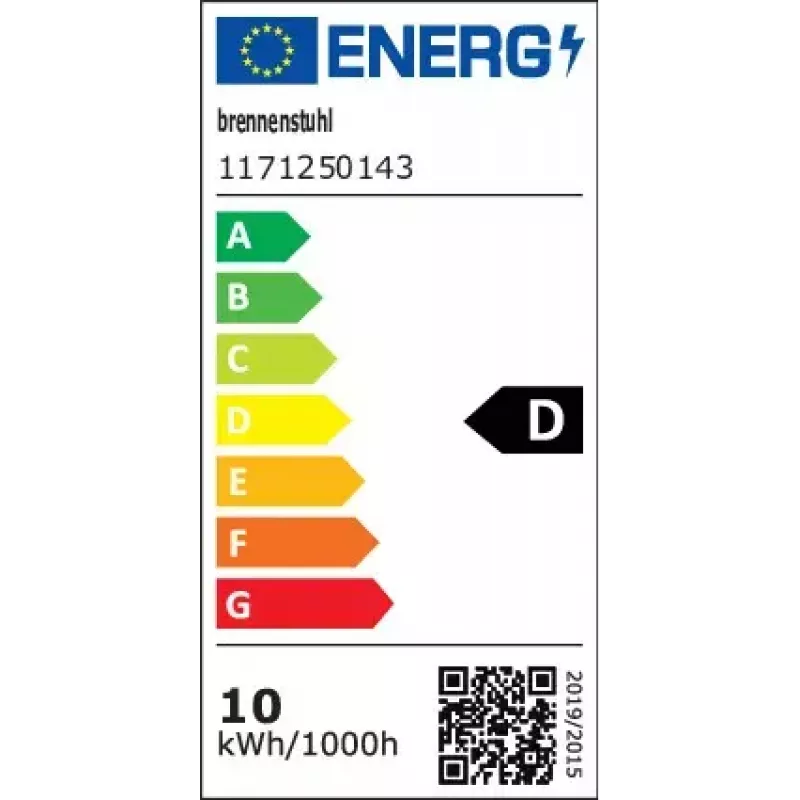 Flutlicht Brennenstuhl 1171250143 Schwarz 10 W LED IP65 Metall
