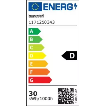 Flutlicht Brennenstuhl 1171250343 Schwarz 30W LED IP20 Metall