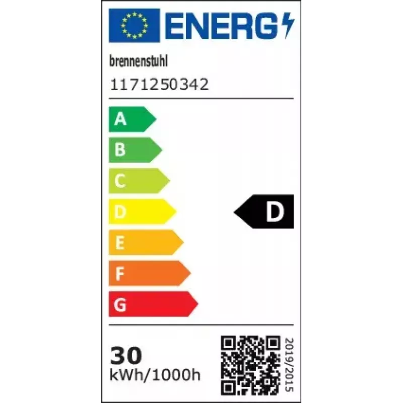 Flutlicht Brennenstuhl 1171250342 30 W LED Schwarz IP65