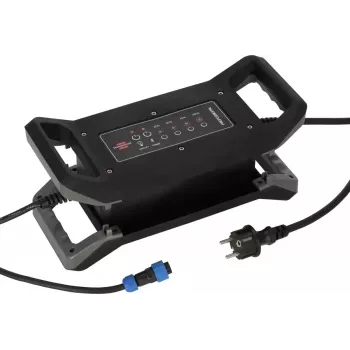 Freistehender Baustrahler Brennenstuhl 9171410180 Schwarz LED 300 W 42000 lm