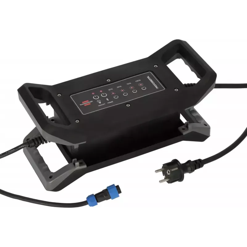 Freistehender Baustrahler Brennenstuhl 9171410180 Schwarz LED 300 W 42000 lm