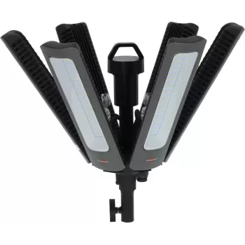 Freistehender Baustrahler Brennenstuhl 9171410180 Schwarz LED 300 W 42000 lm