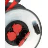 Mehrfachsteckdose Brennenstuhl SC 3210 4 AC-Ausgänge 3000 W Schwarz Rot Silber