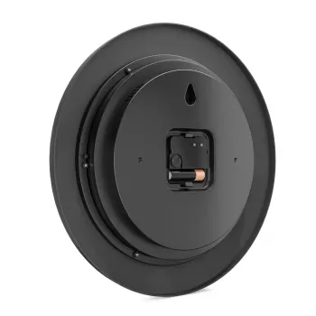 Digitaluhr Mebus 19449 Rund Schwarz Weiß Batterie AA 30 cm
