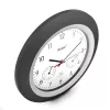 Digitaluhr Mebus 19449 Rund Schwarz Weiß Batterie AA 30 cm