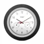 Digitaluhr Mebus 19449 Rund Schwarz Weiß Batterie AA 30 cm