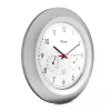 Digitaluhr Mebus 19450 Rund Silber Weiß Batteriebetrieben