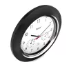 Digitaluhr Mebus 19453 Rund Schwarz Weiß Batterie AA
