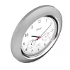 Digitaluhr Mebus 19454 Rund Silber Weiß Batterie AA