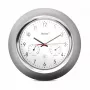 Digitaluhr Mebus 19454 Rund Silber Weiß Batterie AA