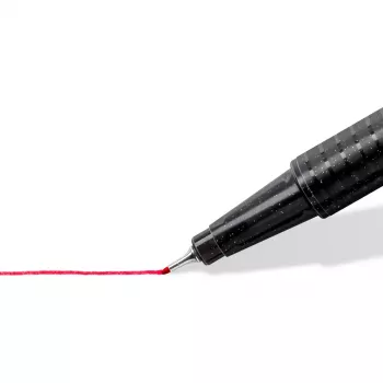 Fineliner Staedtler 334-S BK4 Ultra Fine Schwarz Blau Grün Rot 4 Stück