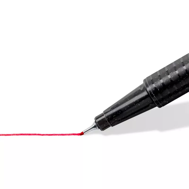 Fineliner Staedtler 334-S BK4 Ultra Fine Schwarz Blau Grün Rot 4 Stück