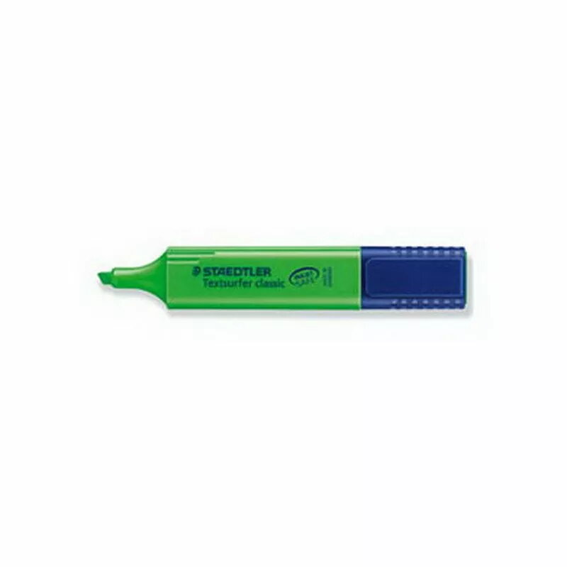 Textmarker Staedtler Textsurfer 364 Grün — fluoreszierender Marker, Einzelspitze, grün